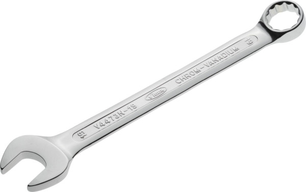 Clé mixte VIGOR, profil à six pans extérieurs, profil à double six pans extérieur, 19 mm, V4473N-19
