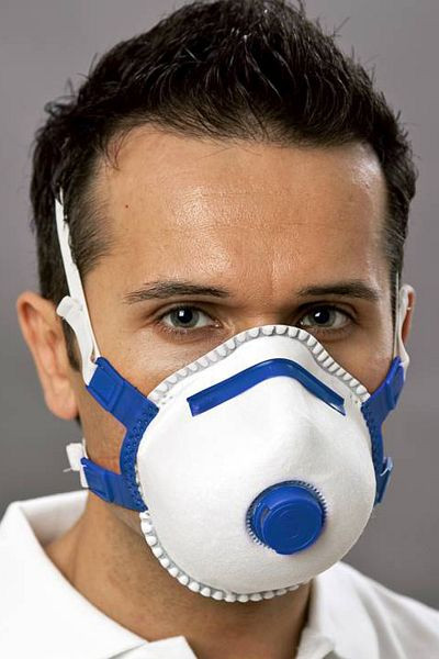 EKASTU Safety Masque respiratoire de EKASTU Safety Mandil FFP2 / Soft / V, UE: 5 pièces, 412084