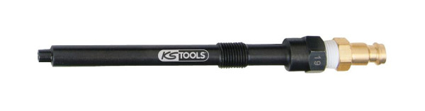 Adaptateur de bougie de préchauffage KS Tools, M10x1,0 avec filetage extérieur, longueur 135 mm, 150.3679