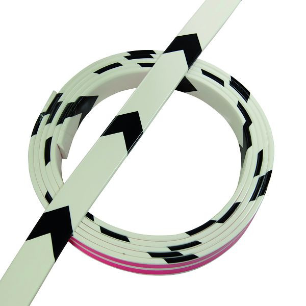 Knuffi Oneway n/b, système d'orientation, noir/blanc, 5 mètres, OW-202