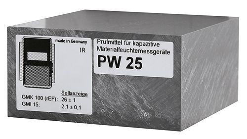 Cube de test Greisinger PW 25 pour vérifier l'appareil, 601368