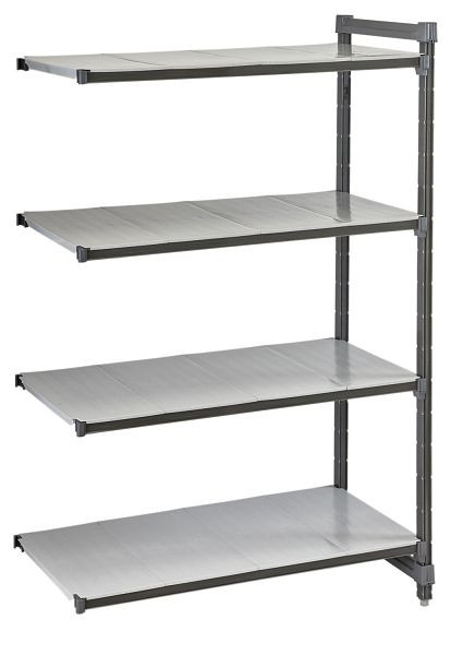 Cambro Camshelving® Basics Niveau de culture 4S 18X30X64 Graphite mat, CBA183064S4580
