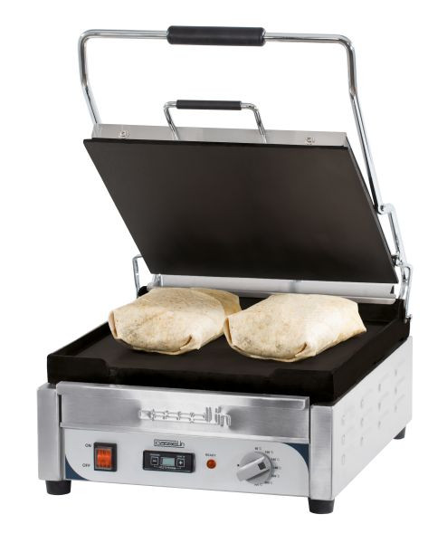 Casselin Panini Grill XL Premium Compact - Lisse / Lisse - Avec minuterie, CGPLLXLPT