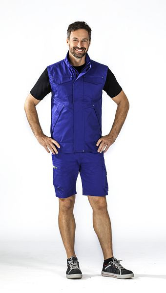 Gilet Planam Stretchline, bleu bleuet, taille 4XL, 6633068