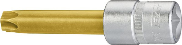 Douille pour arbre à cardan Hazet Douille tournevis TORX®, carré creux 12,5 mm (1/2 pouce), profil TORX® intérieur, T60, 2756-T60