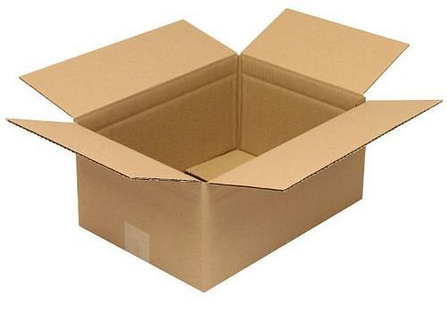 Boîte pliante en carton ondulé TransPak 1 paroi, dimensions intérieures 350 x 250 x 160 mm, format C4, qualité 1.20C, paquet de 25, 299261