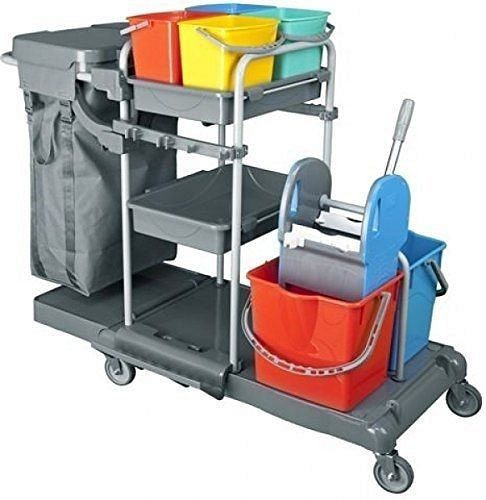 Chariot de ménage/chariot de service RMV plastique PE Prince, RMV10.001