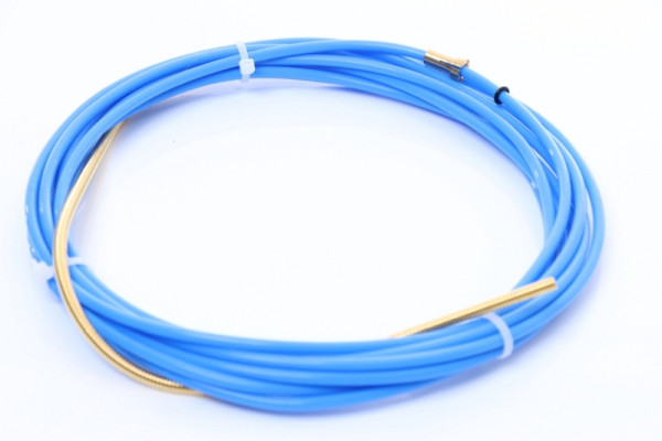 ELMAG âme PTFE 4 m 'bleu', pour fil aluminium, acier inoxydable et CuSi Ø 0,6 - 1,0 mmPack 1 pièce - SB, 59718