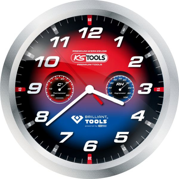Horloge murale KS Tools 2022, 100250