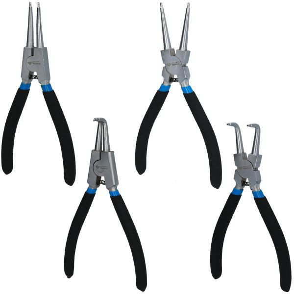 Jeu de pinces à circlips Brilliant Tools, 4 pièces, 175 mm, BT067000
