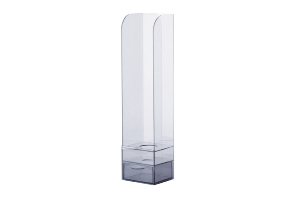 Support cornet de glace Schneider "SILO" pour maxi gaufres, avec 1 trou (45 mm) avec tiroir, 172200