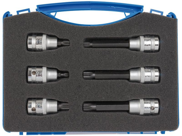 Embouts de tournevis en acier SW, 1/2", cannelure interne, M6-M12, 6 pièces, S5106