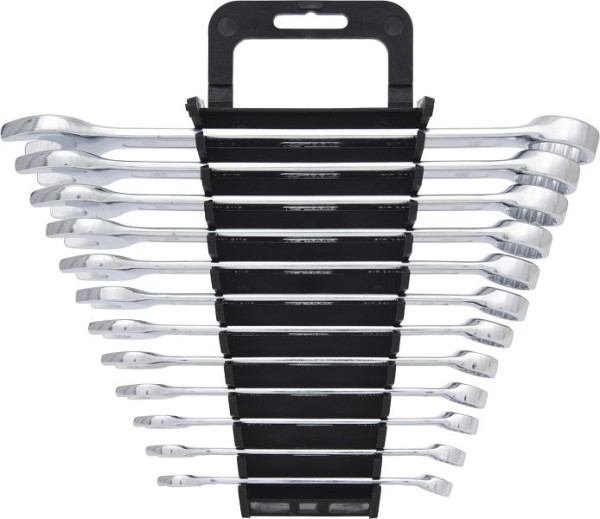 Jeu de clés mixtes KS Tools, coudées, 12 pièces 8-19 mm, 517.0052