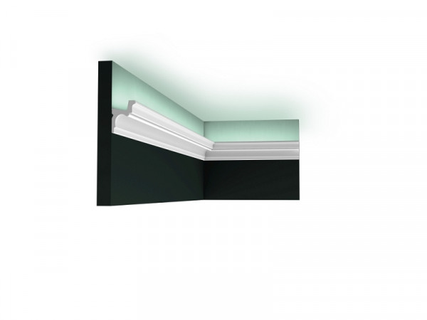 rutec Projekt Cove Moulure 5.5x4.2 pièces Moulure en mousse PU - 2 mètres, PFG025