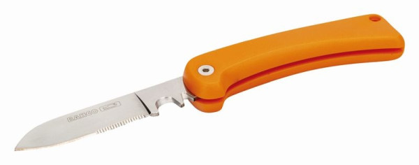 Couteau d'électricien Bahco, pliable, manche en plastique, 2820EF2