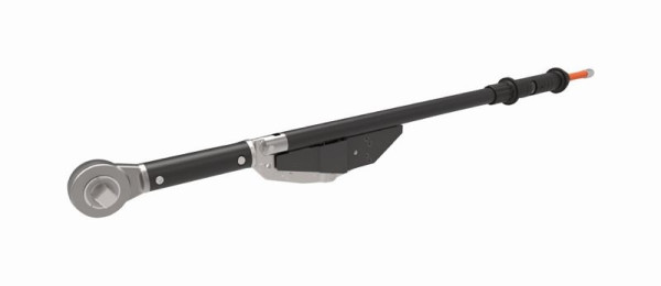 Clé dynamométrique pliante mécanique Bahco 300 - 1000 Nm, réglable, avec échelle à fenêtre et tête à cliquet fixe, 76R3-1000