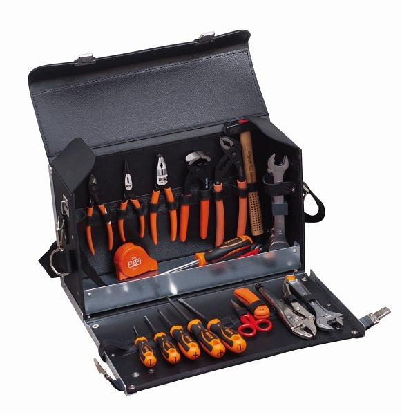 Ensemble d'outils Bahco dans un étui en cuir, 32 pièces, 982000320