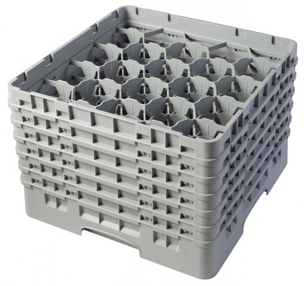 Panier de lavage Cambro 20 compartiments Camrack® 29,8 cm, gris doux, lot de 2, 20S1114151