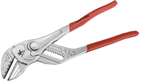 Kraftwerk Hightech pince-clé 250mm, pince multiprise, 308.422.250