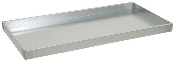 base de plateau arrondie pour armoires environnementales, grande, galvanisée, 7541000