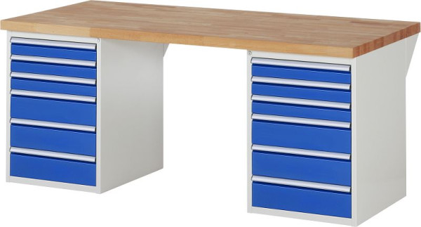 Etabli RAU série 7000 - modèle 7515-3, L2000 x P900 x H890 mm, 13-7515A3-209B4M.11