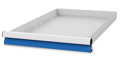 Tiroir Bedrunka+Hirth, rails inclus, R 18-24, hauteur de panneau 75 mm, capacité de charge 100 kg, dimensions en mm (LxPxH) : 450 x 600 x 75, 60.50.075V10