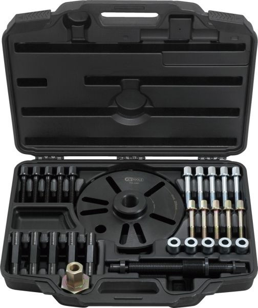 KS Tools extracteur de moyeu de roue universel pour voitures, SUV et camionnettes, 28 pièces, 700.1480