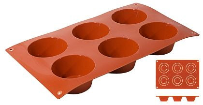 Tapis de cuisson Contacto muffin 7 cm, 6634/076