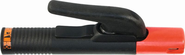 Porte-électrode ELMAG SUPER 600 (400 A / 35% ED, 300 A / 60% ED) pour câble Ø max 70 mm², électrode max Ø 6,3 mm, 610g, 55334