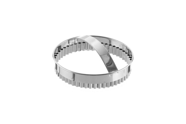 Emporte-pièce Schneider "Rond", dentelé 120 mm, hauteur 30 mm, inox, 199720