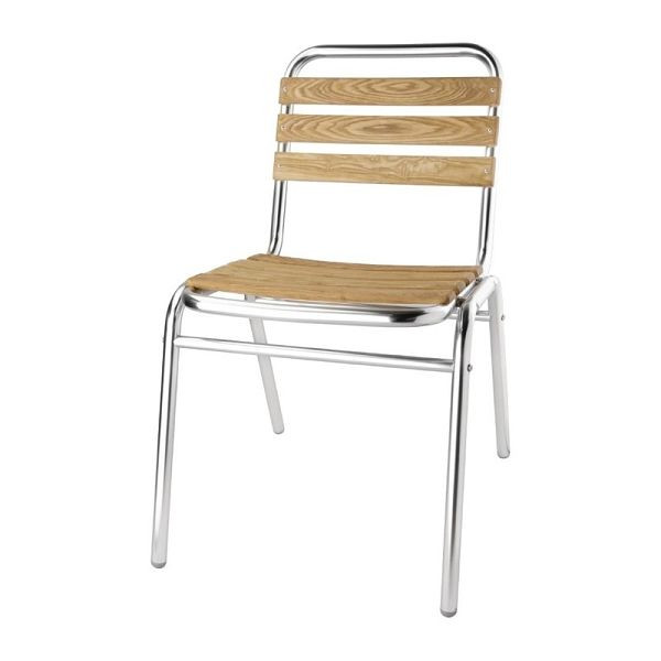 Chaises de bistro Bolero en bois de frêne, UE: 4 pièces, GK997