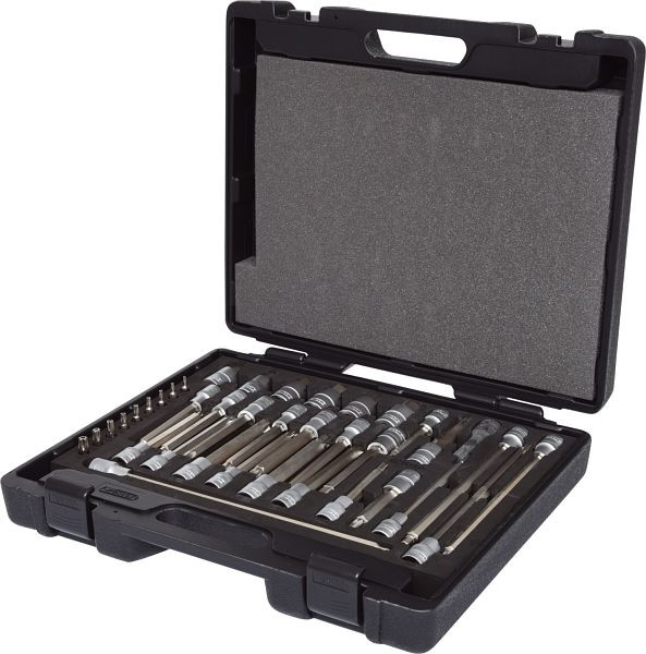 KS Tools Jeu de douilles automobiles 1/4"+1/2", 38 pièces, 911.4500