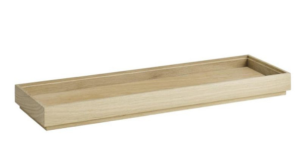 Caisse en bois APS GN 2/4 -VALO-53 x 16,2 cm, hauteur : 4,5 cm, bois de chêne (huilé), 14008