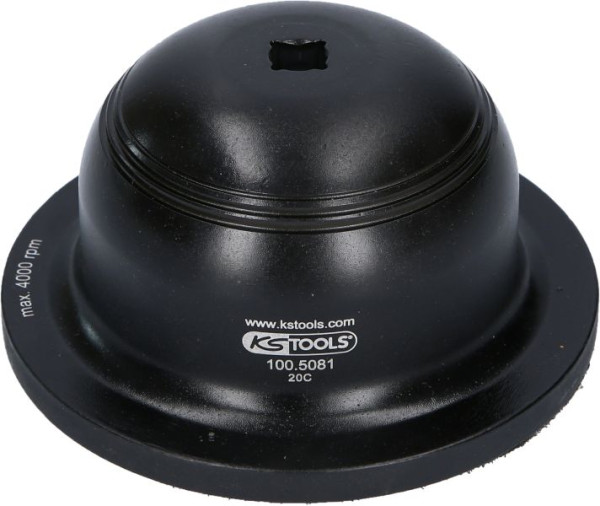 KS Tools Meuleuse de moyeu de roue en aluminium sans disque de nettoyage, 150 mm, 100.5081