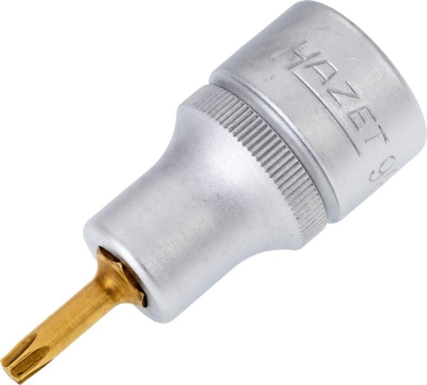 Douille tournevis Hazet TORX®, carré creux 12,5 mm (1/2 pouce), profil intérieur TORX®, T20, 992-T20