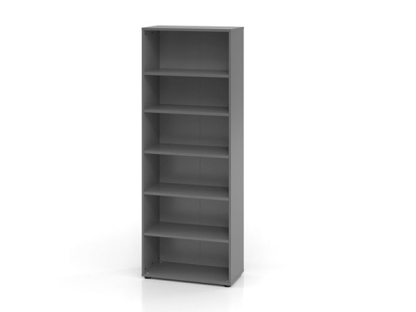 Étagère Hammerbacher 968RE, 6 OH, corps : graphite, 80 x 40 x 215,4 cm (LxPxH), V968RE/G