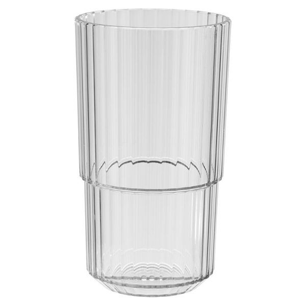 Gobelet APS -LINEA-, Ø 8,5 cm, hauteur : 15 cm, Tritan, 500 ml, couleur : transparent, lot de 48, 10564