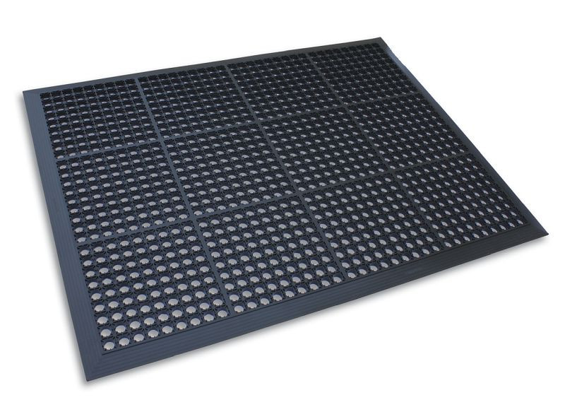 Nattes de protection de drainage pour salles blanches Ergomat Industry, nattes de soudage, longueur 300 cm, largeur 60 cm, EX60300