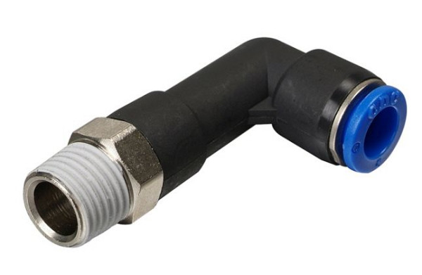 temporisateur B-WEdlk-4-1/8-KU-bl, raccord à visser coudé conique en version longue, UVC : 10 pièces, 03220615