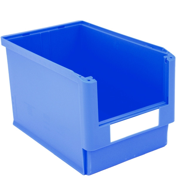 BITO bac de rangement SK set /SK5033 500x313x300 bleu, avec étiquette, 4 pièces, C0230-0030