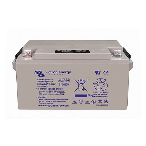 Batterie Victron Energy AGM à décharge profonde 12 V/90 Ah, 2-67-012210, BAT412800084