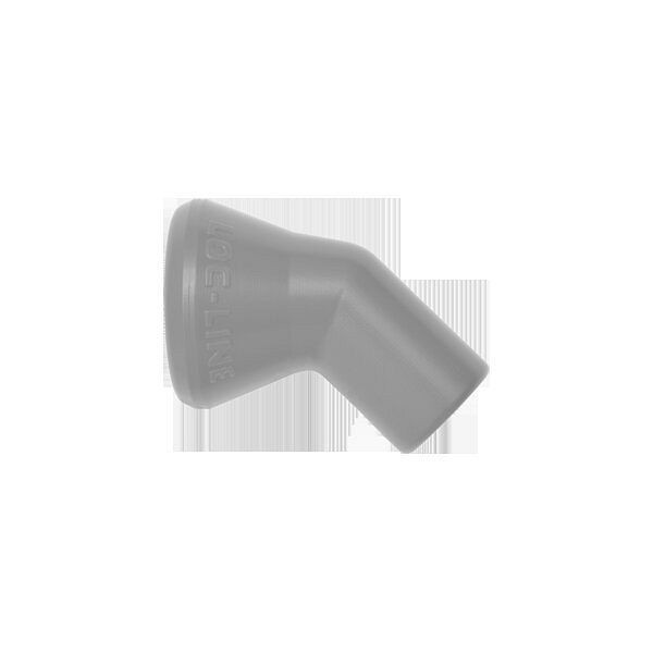 Loc-Line 45° Runddüse 6,4mm, grau, VE: 4 Stück, L41463G