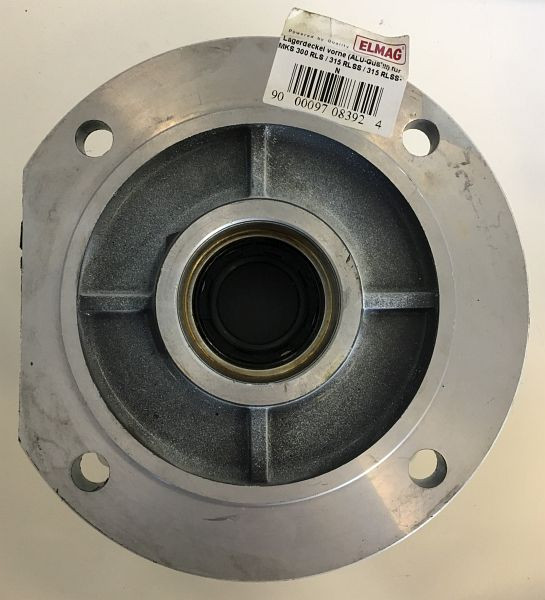 Chapeau de palier avant ELMAG (fonte d'aluminium) pour MKS 300 RLS / 315 RLSS / 315 RLSS-NMKS 315 PROFI + L, 9708392