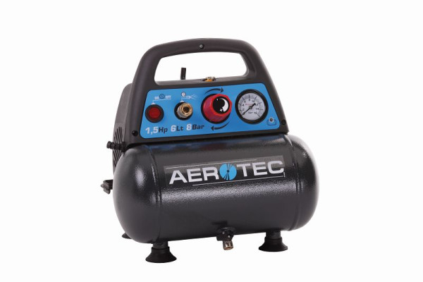 Compresseur à piston à air comprimé AEROTEC portable sans huile, 200664
