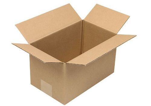 Boîte pliante en carton ondulé TransPak 1 paroi, dimensions intérieures 250 x 150 x 150 mm, qualité 1.20B, paquet de 50, 299227