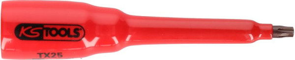 KS Tools Douille embout 3/8" avec isolation de protection pour vis Torx, T30, longue, 117.2467