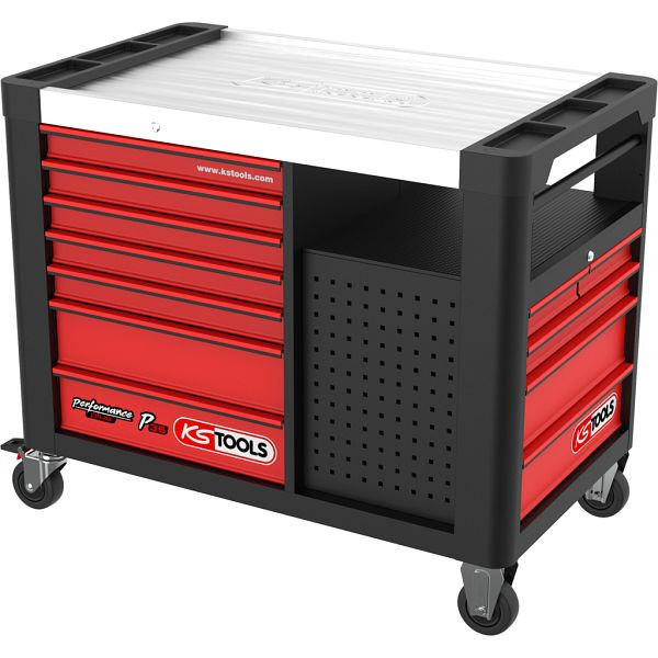 KS Tools PERFORMANCEplus desserte d'atelier P35 avec 12 tiroirs, 873.5008