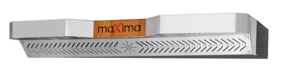 Hotte de fixation GMG Maxima en acier inoxydable pour le modèle - PEF 10570 - 137 x 120 x 26 cm, PHM - 10570