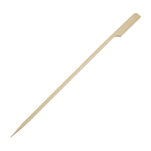 Brochettes en bambou biodégradable Fiesta Green, forme pagaie 21cm, UE: 100 pièces, DB497