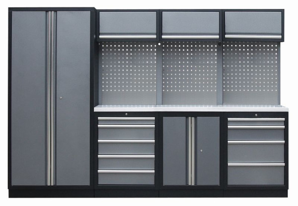 Kunzer module d'atelier 2 avec plan de travail en acier inoxydable, WESS2